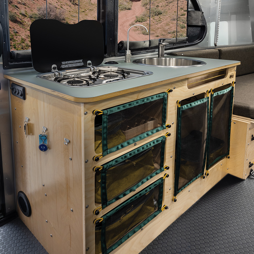 Airstream REI Co-op Special Edition Galley Area