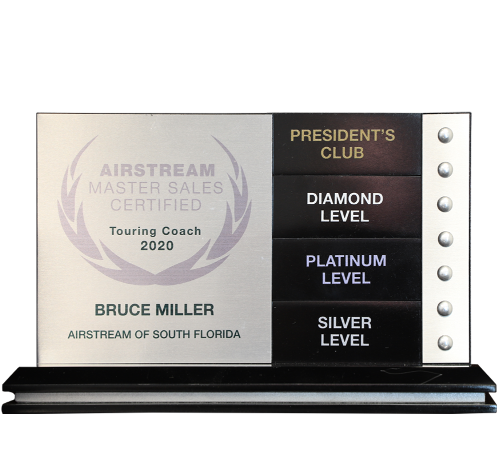 Bruce's President's Club Award